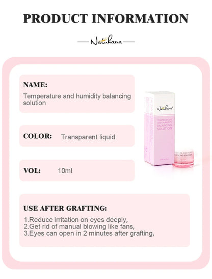 NATUHANA Super Bonder Eyelash Glue – Quick-Drying Long-Lasting Adhesive for Eyelash Extensions