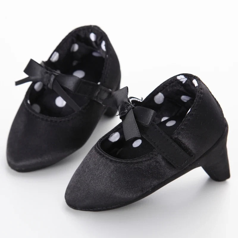 Infant Pre-Walker Princess Shoes - Baby Girls Bow Party Walking Footwear