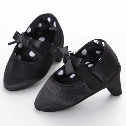 Infant Pre-Walker Princess Shoes - Baby Girls Bow Party Walking Footwear