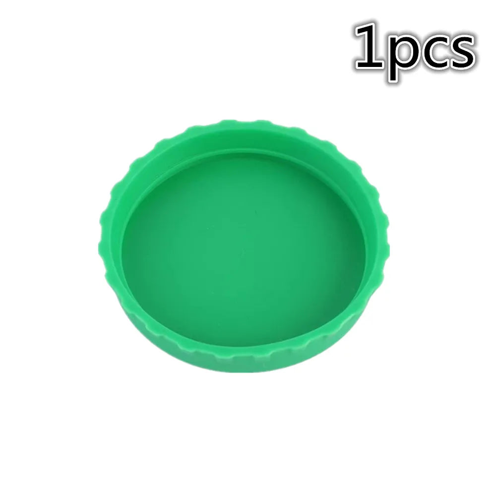 Reusable Beverage Can Covers - Silicone Soda Can Lids, Leak-Proof Sealing Protectors for Cans & Bottles