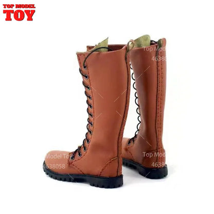 1/6 Scale Male Combat Boots – Long & Short Model Shoes for 12" Action Figure, Soldier Doll Body, In Stock