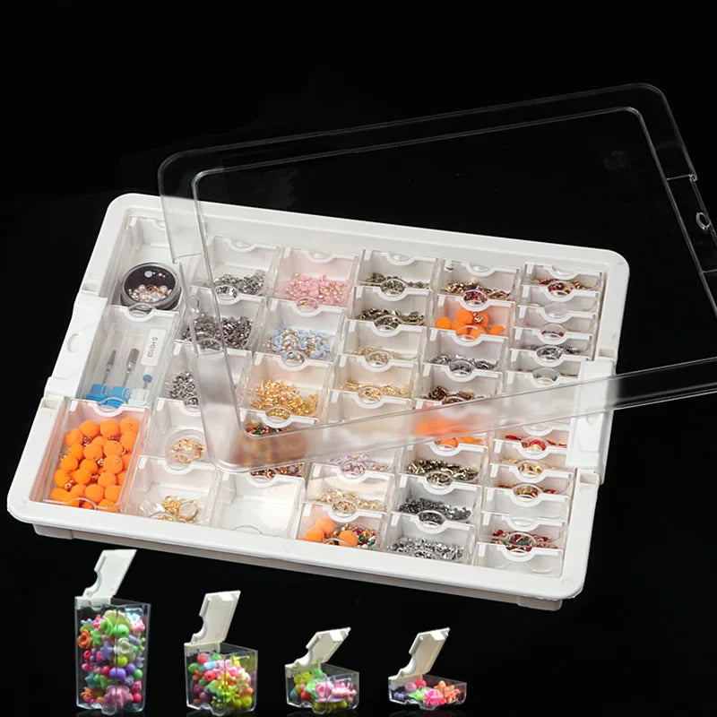 EverShine Diamond Painting Drill Containers – Mosaic Storage Box for Embroidery Tool Accessories 2023 New Arrival