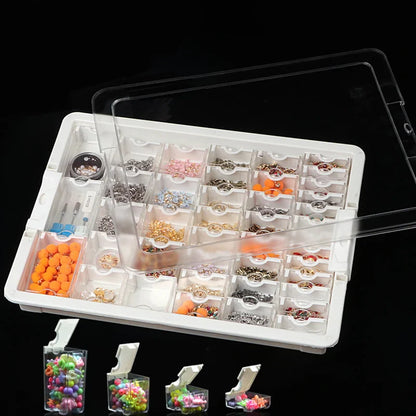 EverShine Diamond Painting Drill Containers – Mosaic Storage Box for Embroidery Tool Accessories 2023 New Arrival