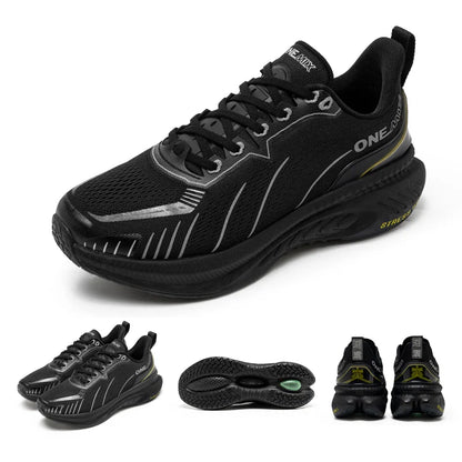 ONEMIX Cushioning Running Shoes - Heavy Runner Support Non Slip Athletic Sneakers for Men & Women Outdoor Sports