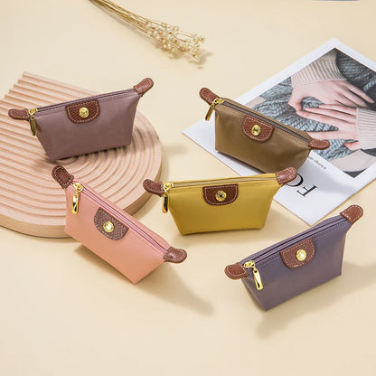 Mini Exquisite Zero Wallet - Lightweight Dumpling Bag for Lipstick, Earphones, and Coin Purse, Portable Fashionable Storage for Women