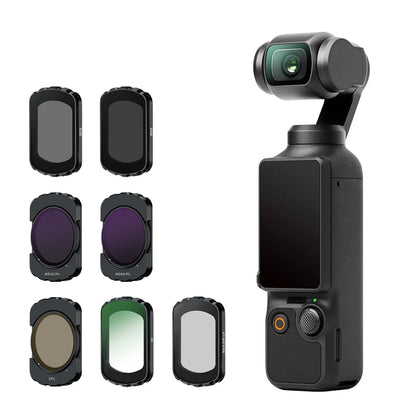 DJI Osmo Pocket 3 Magnetic Filter Kit - UV CPL ND8/16/32/64 Camera Lens Filters