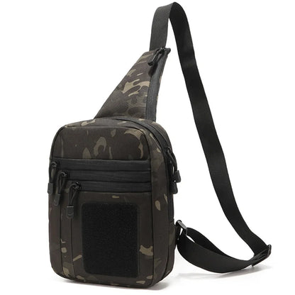 Outdoor Hunting Tactical Shoulder Bag - Concealed Carry Pistol Holster, Waterproof Crossbody Gun Sling Chest Pack