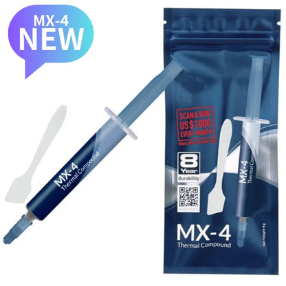 MX-4 4g Thermal Grease — High-Performance Thermal Paste for CPU, GPU & Heatsink Cooling