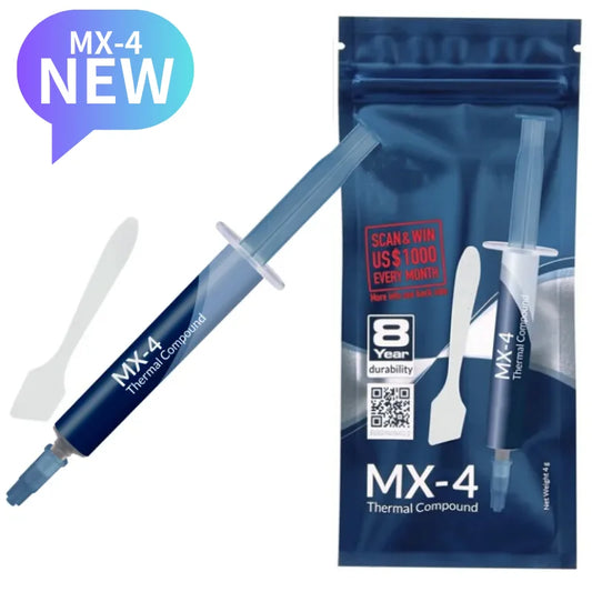 MX-4 4g Thermal Grease — High-Performance Thermal Paste for CPU, GPU & Heatsink Cooling