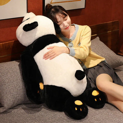 60–120cm Giant Panda Plush Toy — Soft Stuffed Animal Pillow for Kids, Birthday & Christmas Gift