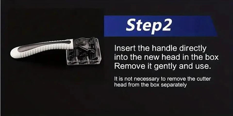 3-Layer Stainless Steel Manual Razor for Men – Washable Travel & Home Shaver for Daily Face Care