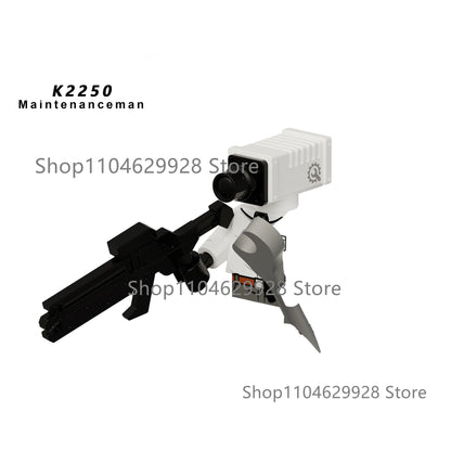 KDL Skibidi Toilet Man Anime Block Figures – TVMan, Titan, Cameraman & Speakerman Model Toy Gift for Kids