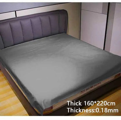 Waterproof PVC Bed Flat Sheet Mattress Cover – Urine & Oil Proof Spa Pad for Queen King Adult Massage Mat Cushion