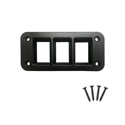 Toyota Push Switch Mount Bracket - 32x22mm Panel Holder for LandCruiser Prado Hilux Hiace Tacoma