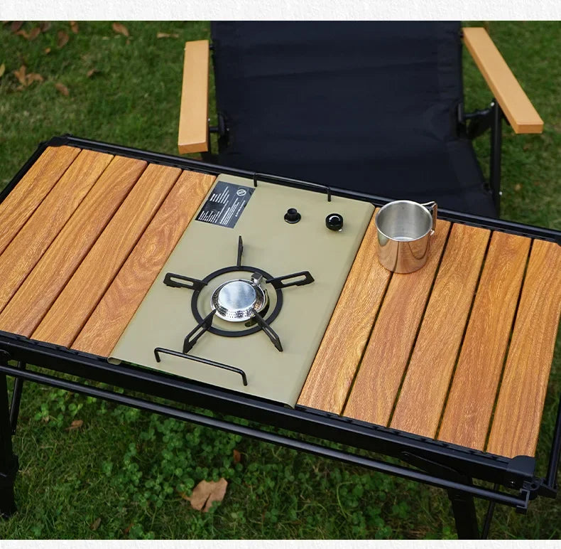 IGT Tactical Spliceable Table – Portable Outdoor Camping Table, Lightweight Aluminum Alloy for Picnic, Hiking & BBQ