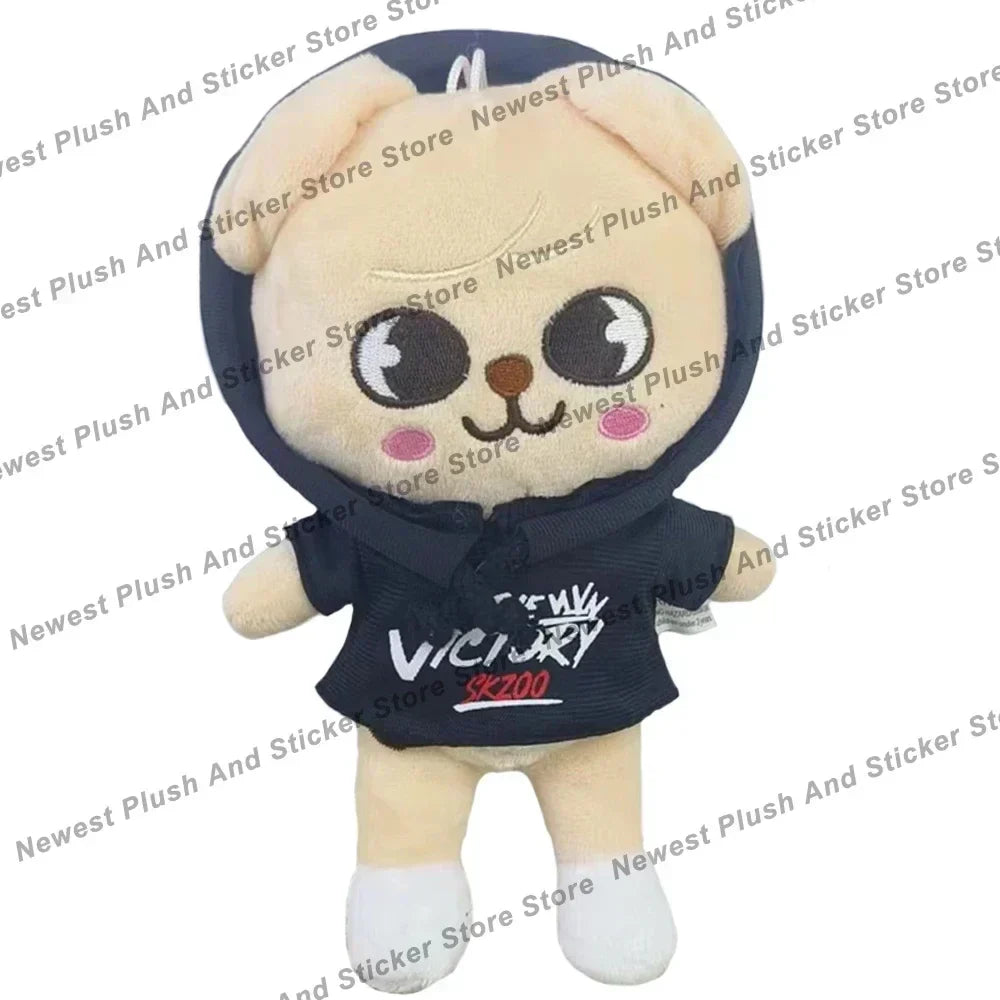 Kpop SKZOO Plush Keychain – Cute Dog Pendant Toy for Kids, Backpack Hanging, Birthday Gift