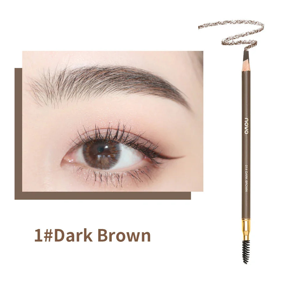 Permanent Waterproof Eyebrow Pencil – Professional Microblading Tattoo Makeup Pen for Eyebrow Enhancing