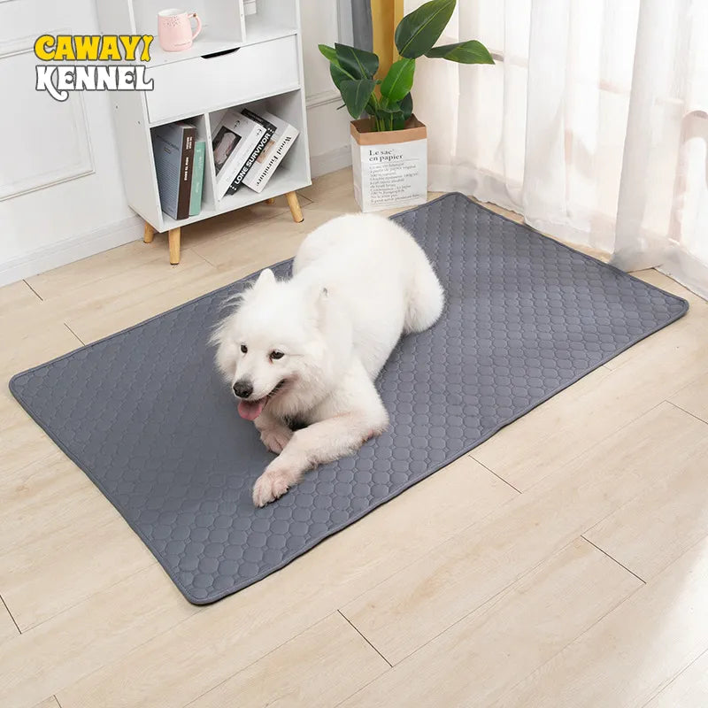 Washable Dog Pet Diaper Mat: Waterproof Training Pad for Urine Absorption - Reusable, Environmentally Friendly Protection for Dog Car Seats