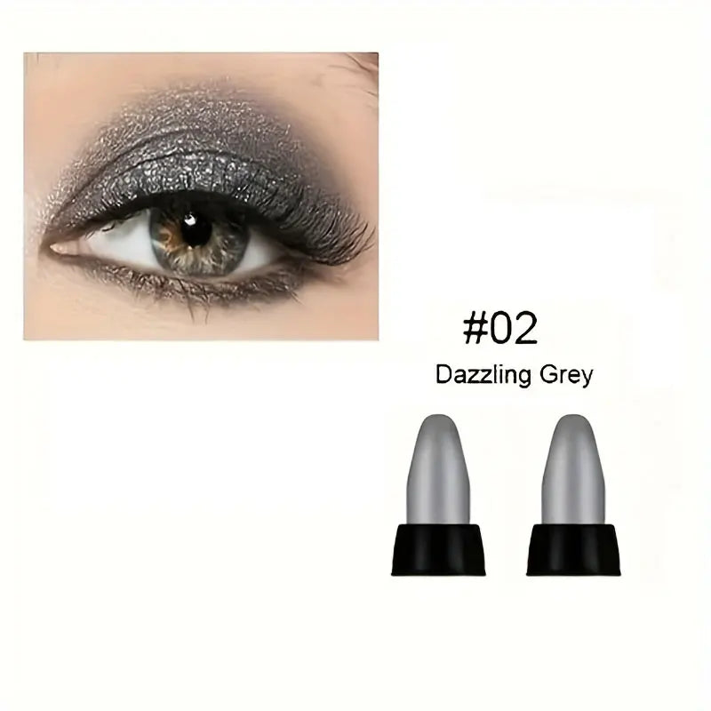 16 Colors Pearlescent Waterproof Eyeliner – Glitter, Long-Lasting & Non-Smudge Eye Makeup