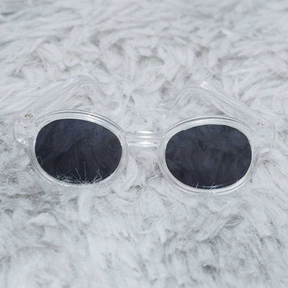 Labubu Doll Glasses – Cute Plastic Accessory for 10/15cm Cotton & Ropa Dolls
