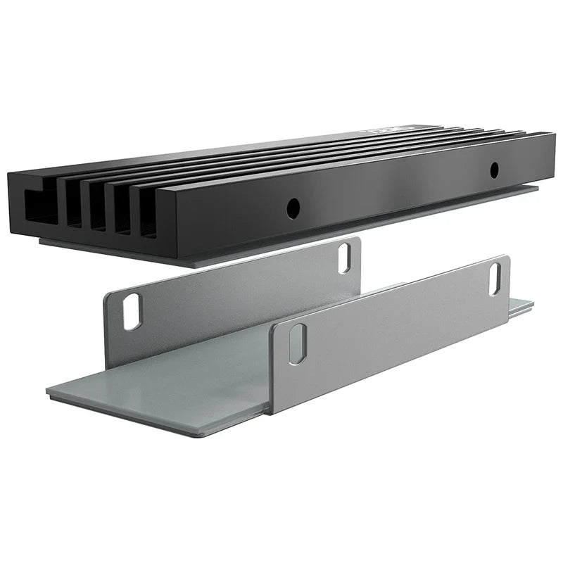 ID-COOLING M05 M.2 2280 SSD Heatsink – Aluminum Alloy NVMe Radiator with Thermal Silicone Pad for PC Cooling