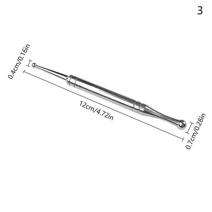 Stainless Steel Manual Acupuncture Pen – Trigger Point Massager for Deep Tissue Pain Relief & Meridian Health Care