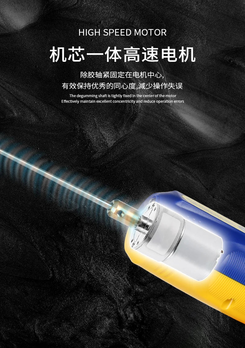 MECHANIC IR10 Pro IR13 IR14 IR16 Electric OCA Glue Removal Tool – Rechargeable Phone Screen Cleaning, Grinding & Polishing Tool