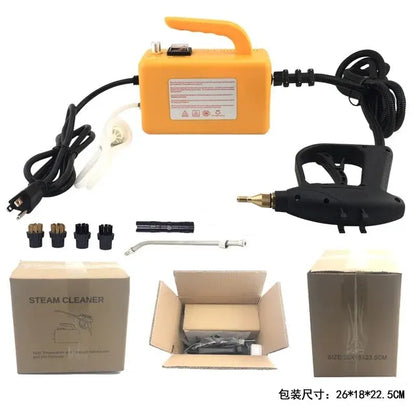 2600W 220V High-Temperature Steam Cleaner - Portable Sterilization Pressure Washer for Home, Car, Kitchen & AC