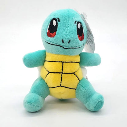 Pokemon Plush Cartoon Keychain Toys – Pikachu, Charmander, Psyduck, Squirtle, Snorlax Anime Figures, Kids Toy Xmas Gift