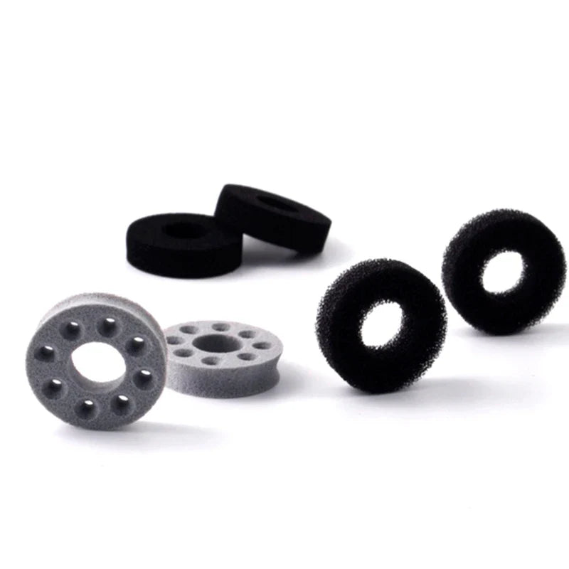 4 Pair/Set Precision Ring Sponge Sleeves - Shock Absorber Positioning for PS4, PS5, Xbox One, Switch Controllers