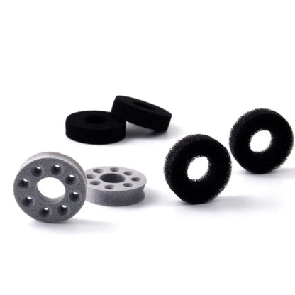 4 Pair/Set Precision Ring Sponge Sleeves - Shock Absorber Positioning for PS4, PS5, Xbox One, Switch Controllers