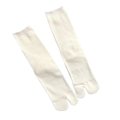 Unisex Combed Cotton Split Toe Tabi Socks – Comfortable Two-Toe Harajuku Style Socks for Men & Women High Quality Cotton