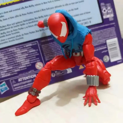 Ct Toys Scarlet Spider Action Figure — Mafex 186 Ben Reilly Comic Version | Spider-Man Anime Collection Model Toy Gift