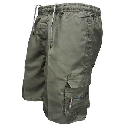 Men's Tactical Cargo Shorts - Camouflage Military Pocket Shorts for Hiking, Sports & Casual Wear