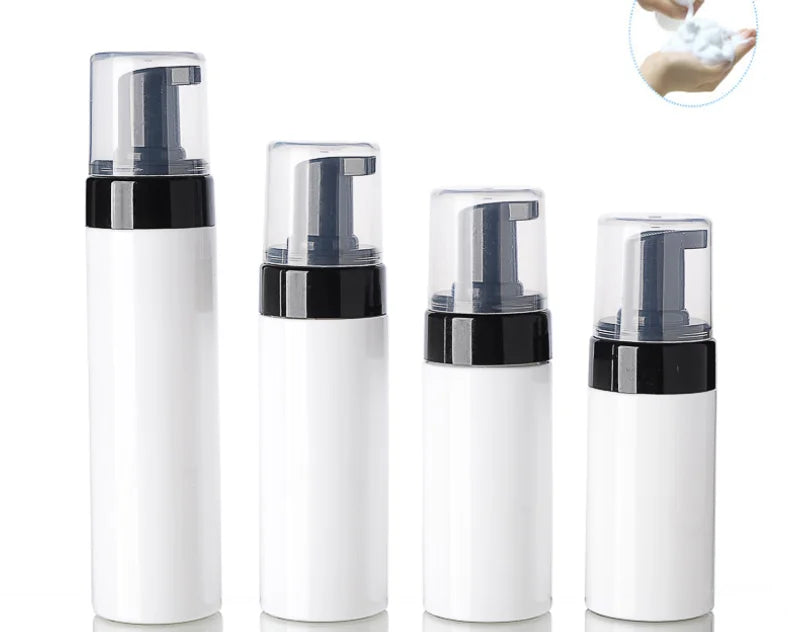 Refillable Plastic Foamer Pump Bottle - Soap & Cleanser Dispenser, 100ml/120ml/150ml Empty Hand Sanitizer Bottle