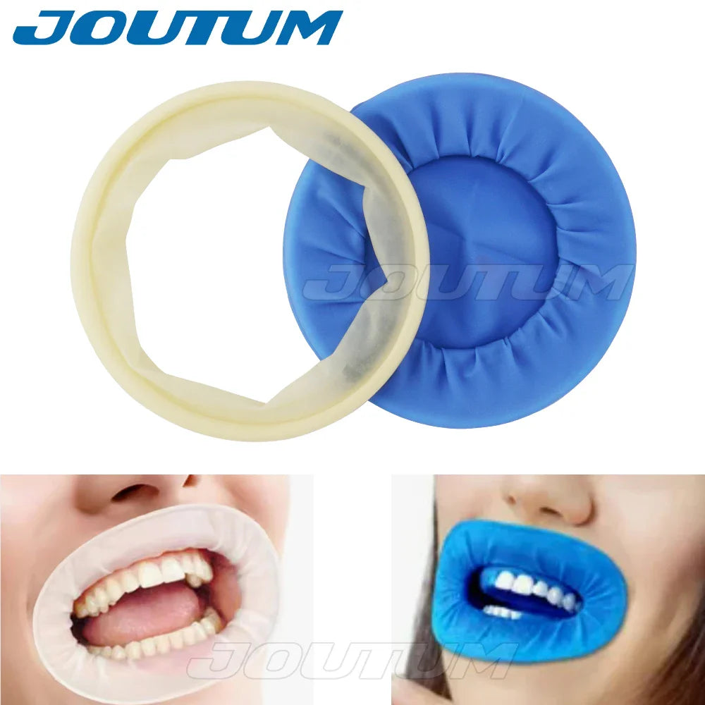 10Pcs Disposable Dental Mouth Opener Set – Rubber Oral Cheek Retractor Expanders for Dentistry Tools & Dental Procedures