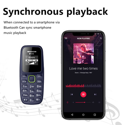 BM310 Small Mobile Phone | Unlocked Dual SIM, Bluetooth, Low Radiation, Automatic Call Recording & Compact Design