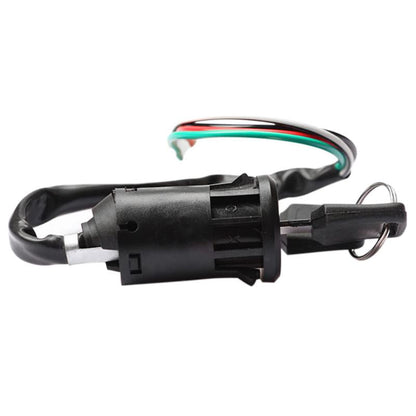 ATV Ignition Switch Key with Wire & Lock — Compatible with 50cc-250cc Quad & Dirt Bikes