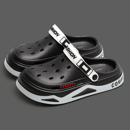 Men’s EVA Garden Clog Sandals – Comfortable Breathable Hole Shoes for Beach, Outdoor & Indoor Unisex Slippers