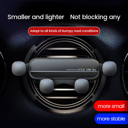 Gravity Car Phone Holder Air Vent Mount – Universal Mobile Support for iPhone 13/12 & Xiaomi GPS