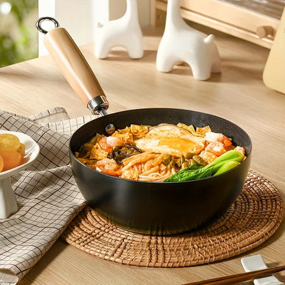 Mini Non-Stick Iron Frying Pan – Small Frypan Saucepan for Omelettes & Cooking, Kitchen Gadget Supplies