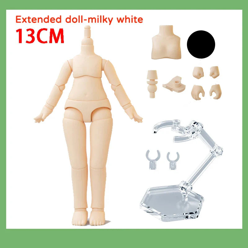 Original YMY 2nd Gen Spherical Joint Body Doll – Removable Body for Penny, GSC, Molly, Obitsu 11 & NendoroidS Heads