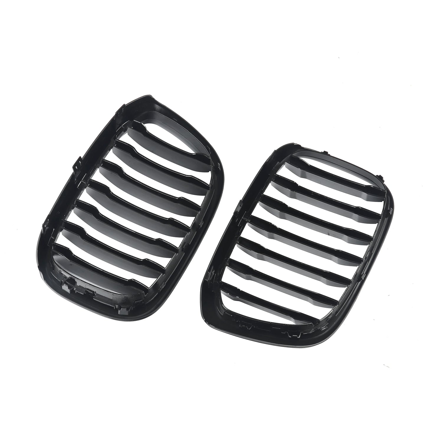 MagicKit Front Bumper Grill for BMW X3 X3M G01 & X4 G02 (2018-2020) — Gloss Black Single Slat Sport Style Replacement