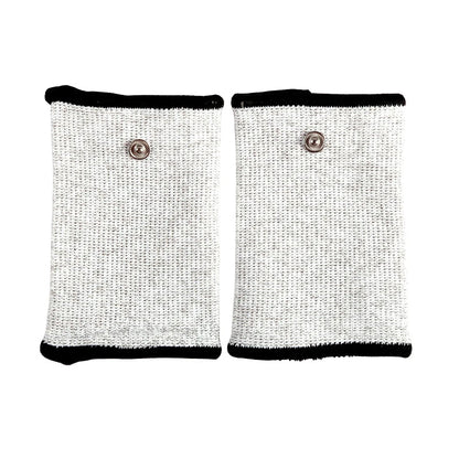 Conductive Silver Fiber Electrode Gloves & Socks – Muscle Stimulator TENS Bracer for Hand & Foot Massage