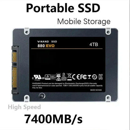 Lenovo 880 EVO SSD 1TB/2TB/4TB – Internal Solid State Drive SATA 3.0 for Laptop, Desktop, PC, PS4 & PS5