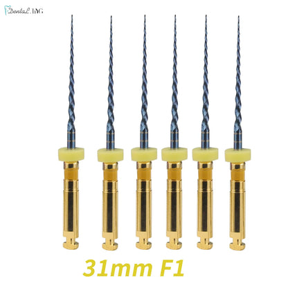 Dental SX-F3 Blue Nitinol Rotary Files – Endodontic Root Canal Engine Tool for Dentistry
