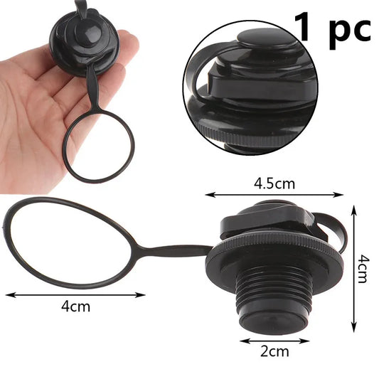 Hot Air Valve Caps – Screw Valve for Inflatable Boats, Fishing Boats, Air Beds, and Rafts