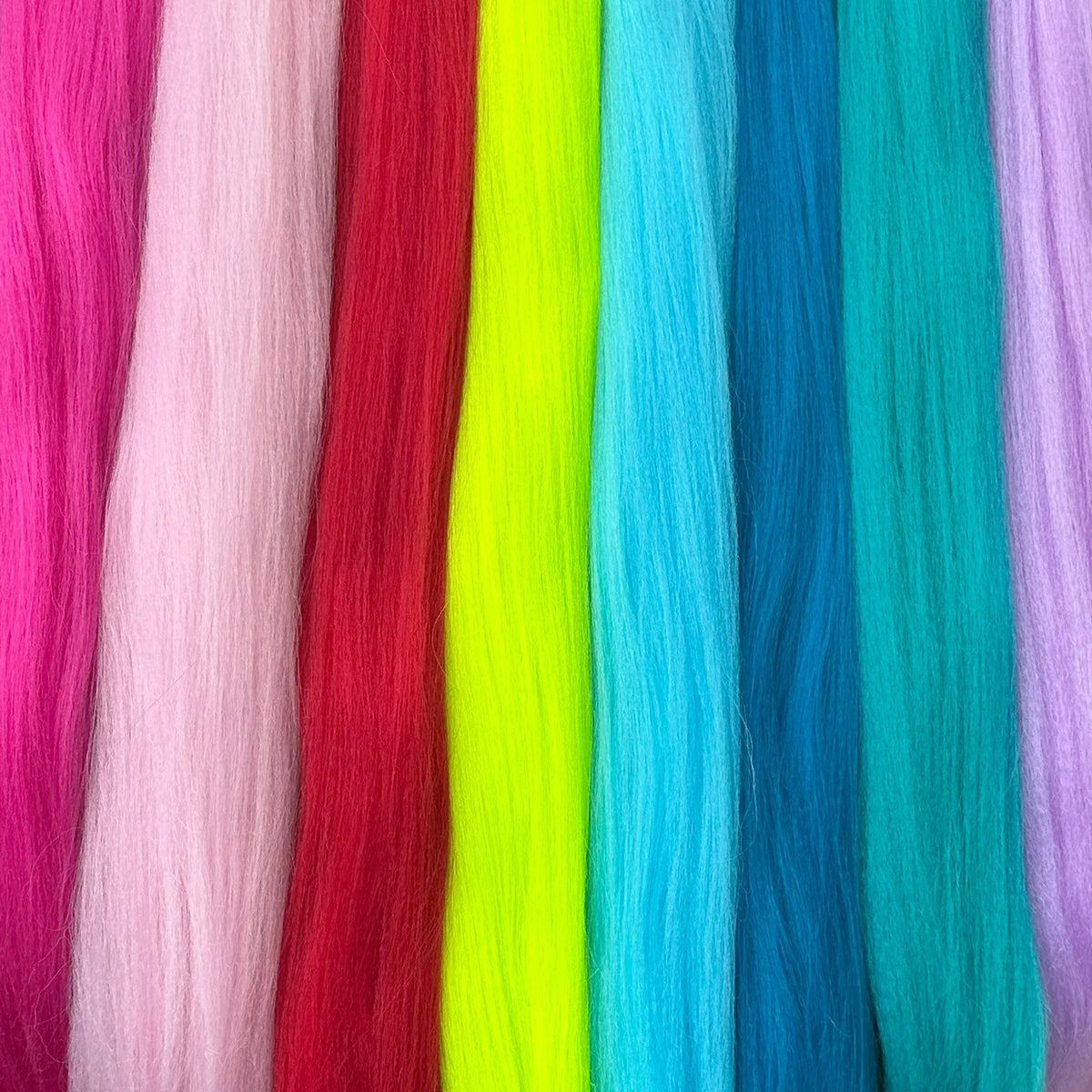 2Pcs Purple Synthetic Ponytail Extensions – Long Straight Hair Accessories with Rubber Bands for Women & Halloween