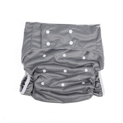 Adjustable Reusable Adult Diaper – Washable Waterproof Breathable Incontinence Pants for Elderly & Disabled