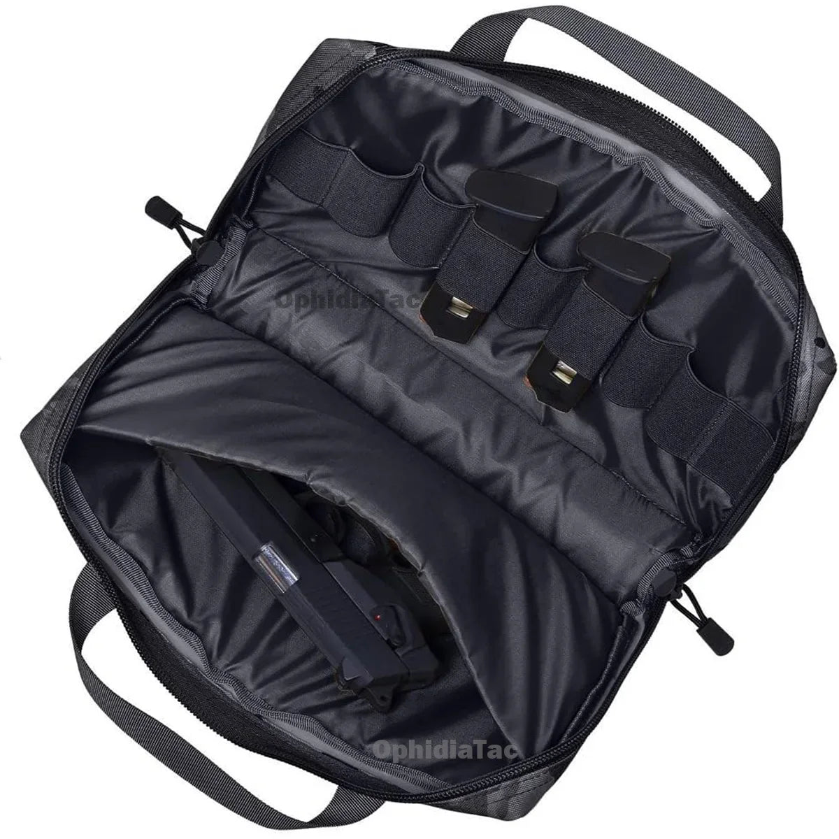Gun Carrying Bag for Glock 17, M9 - Universal Concealed Pistol Storage with Magazine Pouch, Hunting Accessories